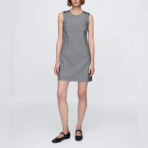 GAP DOEN Gingham Denim mini Dress size 4